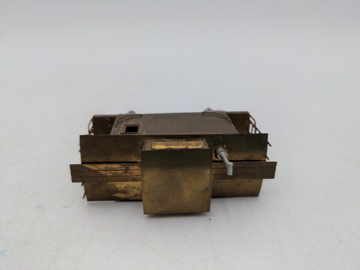 Joe Works R818 HO9 Scale BRASS Rio Grande Short Caboose EX/Box