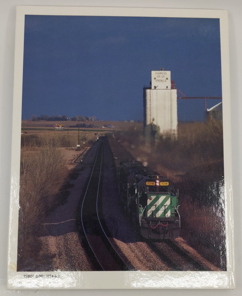 Burlington Northern... into the 90's Hardcover Book By Joseph W. Shine EX