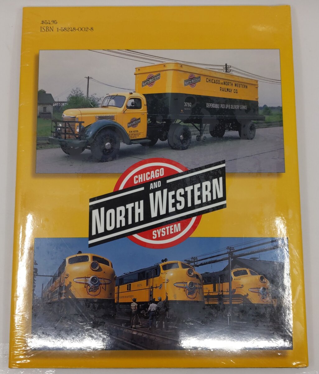 Chicago & North Western official color photography Hardcover Book By Gene Green MT