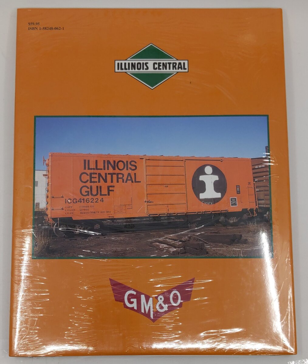 IC/GM&O Color Guide to Freight and Passenger Equipment Hardcover James Kinkaid MT