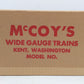 McCoy 1000-68 Standard gauge Cleveland Great Lakes Division Stock Car EX/Box