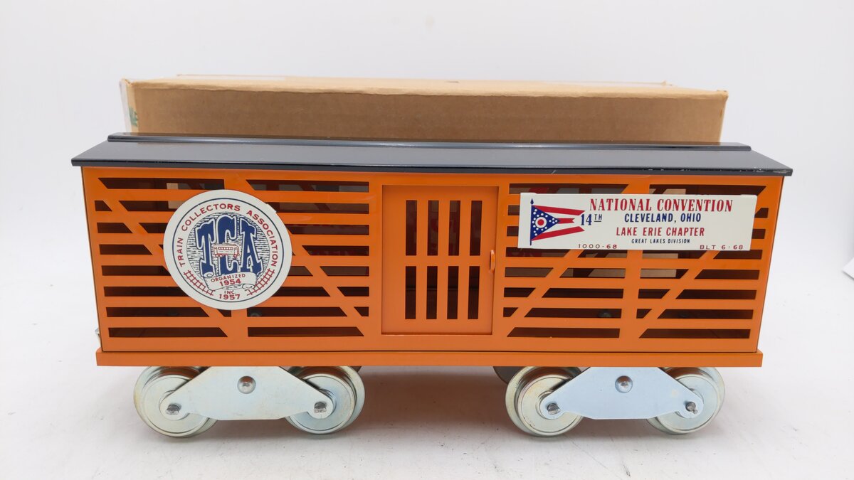 McCoy 1000-68 Standard gauge Cleveland Great Lakes Division Stock Car EX/Box
