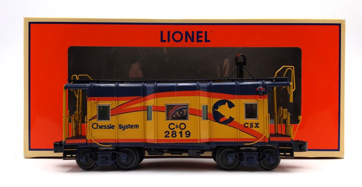 Lionel 6-27652 O Gauge B&O Chessie System CSX Heritage I-12 Caboose #2819 VG/Box