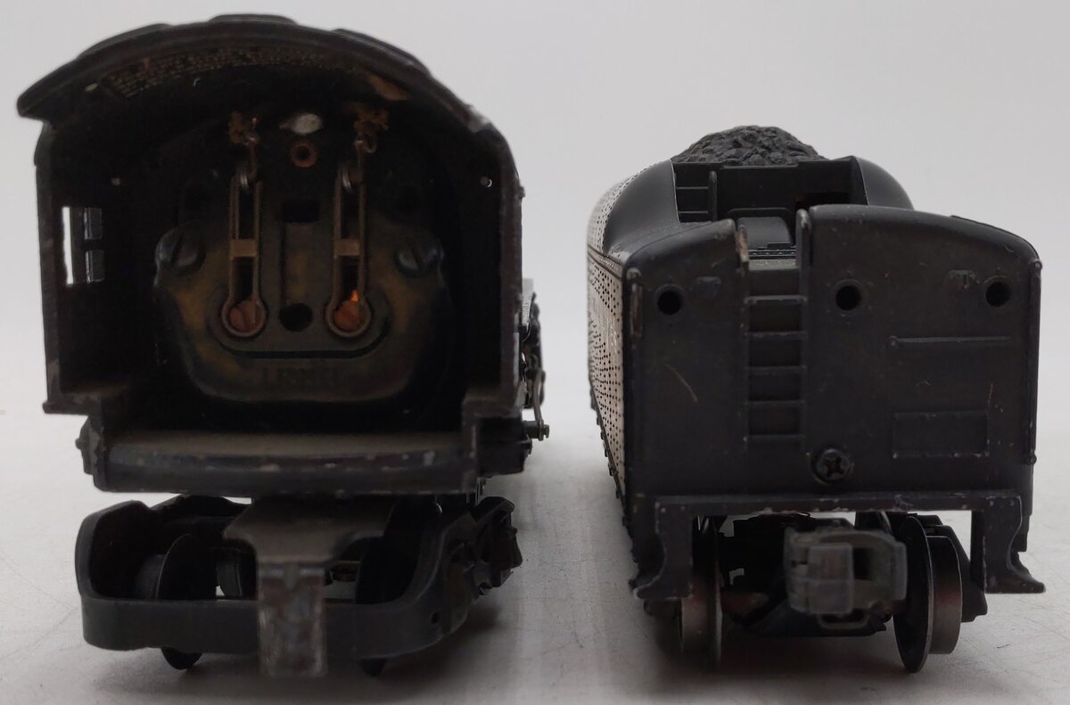 Lionel 736 Vintage O 2-8-4 Lionel Lines Steam Locomotive with 2046W Tender VG