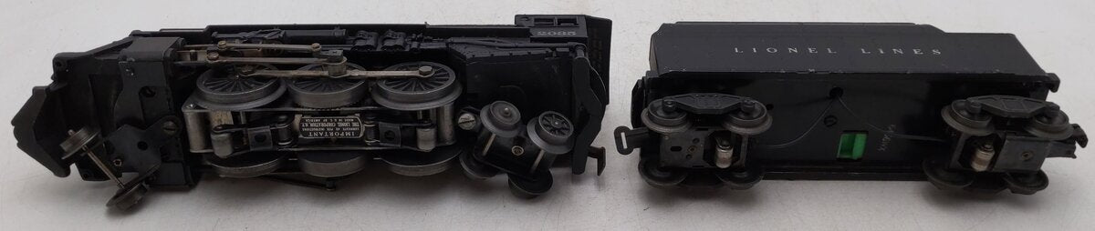 Lionel 2035 Vintage O 2-6-4  Die-Cast Postwar Steam Locomotive w 6466WX Tender VG