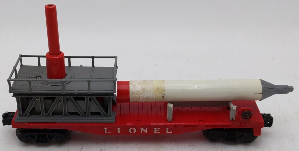 Lionel 3413 Vintage O Mercury Capsule Launching Car VG