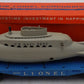 Lionel 3830 Vintage O Flatcar with Operating U.S. Navy Submarine VG/Box