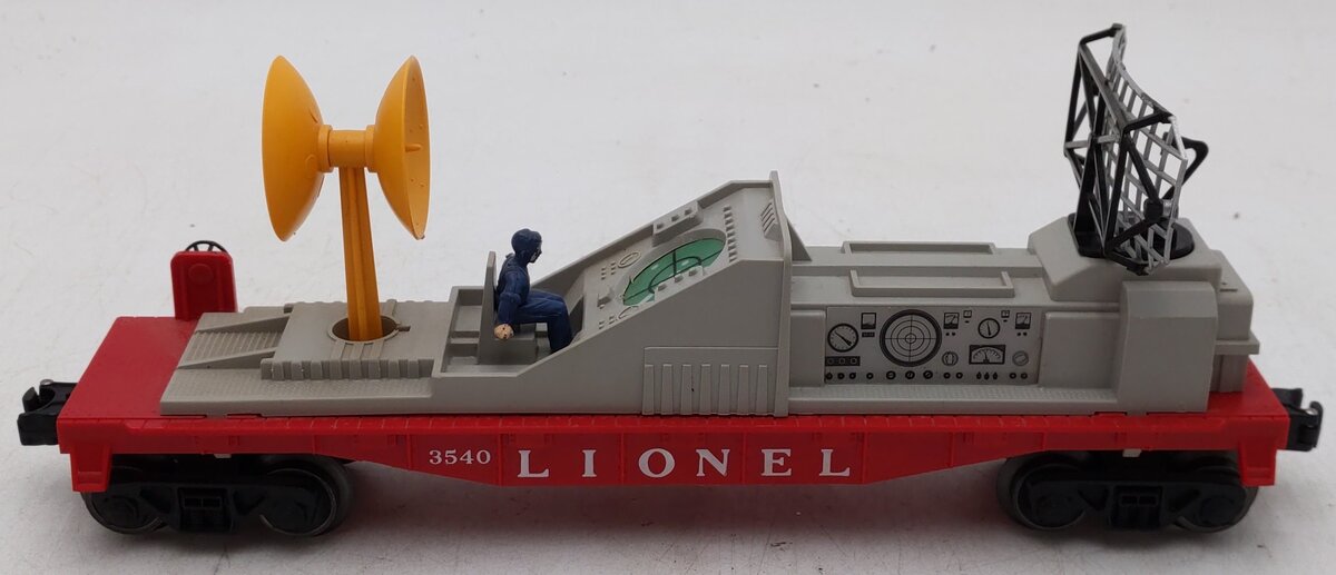 Lionel 3540 Vintage O Operating Radar Car EX