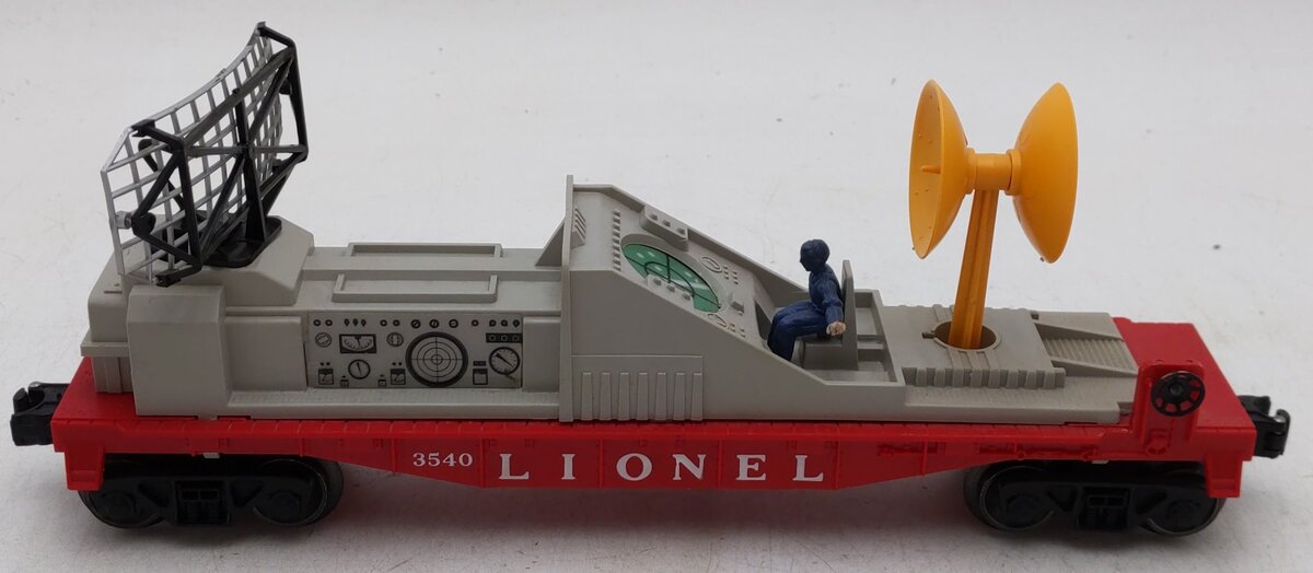 Lionel 3540 Vintage O Operating Radar Car EX