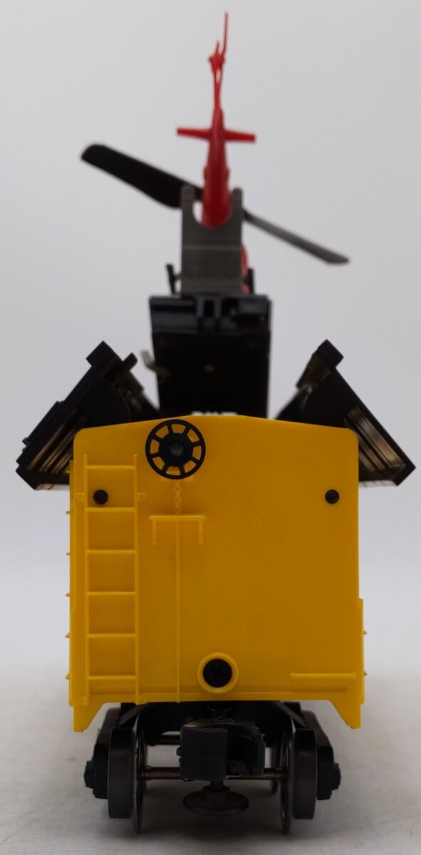 Lionel 3619 Vintage O Operating Helicopter Reconnaissance Car VG