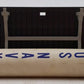 Lionel 6175 Vintage O Black Flatcar with US Navy Rocket VG