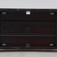 Lionel 6175 Vintage O Black Flatcar with US Navy Rocket VG