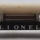 Lionel 6175 Vintage O Black Flatcar with US Navy Rocket VG