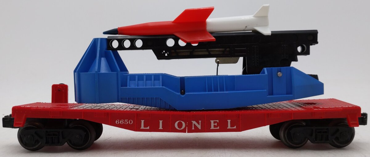 Lionel 6650 Vintage O IRBM Rocket Launcher VG
