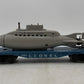 Lionel 6830 Vintage O Flatcar w/ Non Operating Submarine VG