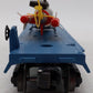 Lionel 6820 Vintage O Flatcar w/ Helicopter & Rockets VG