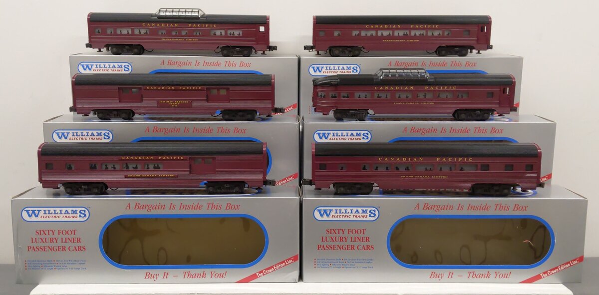 Williams LL602 Canadian Pacific "Trans-Canada Limited" 6-Car Passenger Set EX/Box