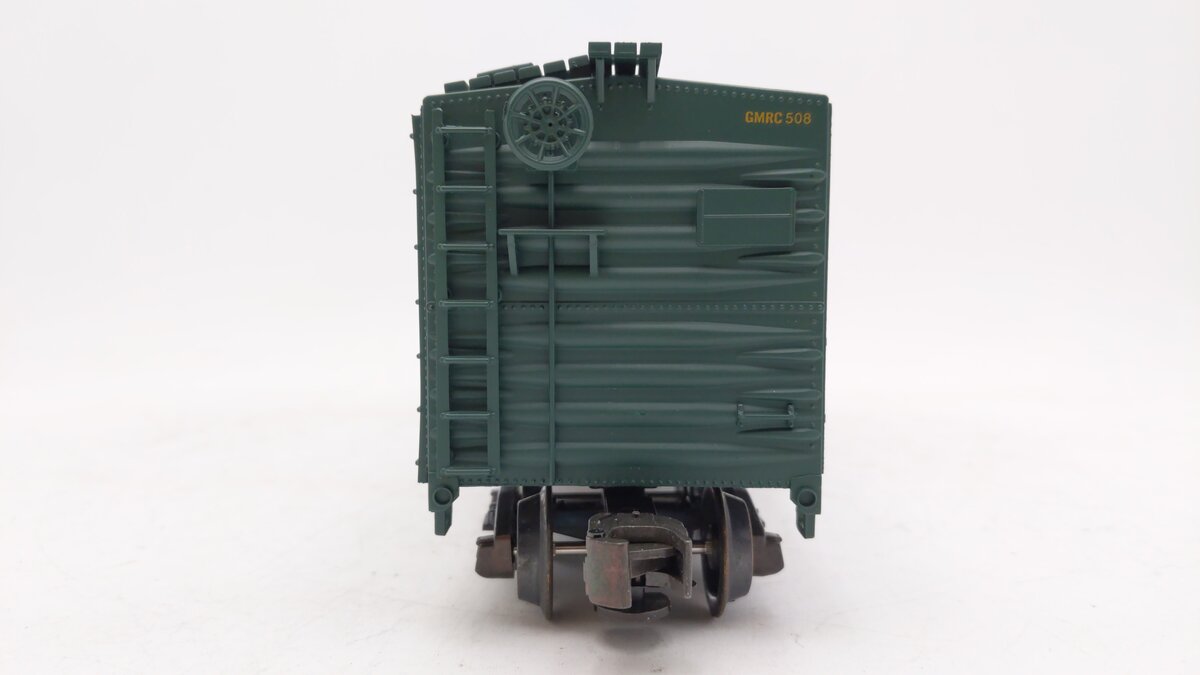 Weaver U3526LD O Steel Side Boxcar Green Mountain #508 (3 Rail) LN/Box
