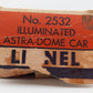 Lionel 2532 Vintage O Lionel Lines Silver Range Aluminum Vista Dome Car VG/Box