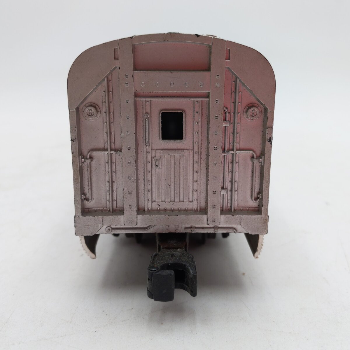 Lionel 2530 Vintage O REA Aluminum Baggage Car with Middle Plates VG/Box