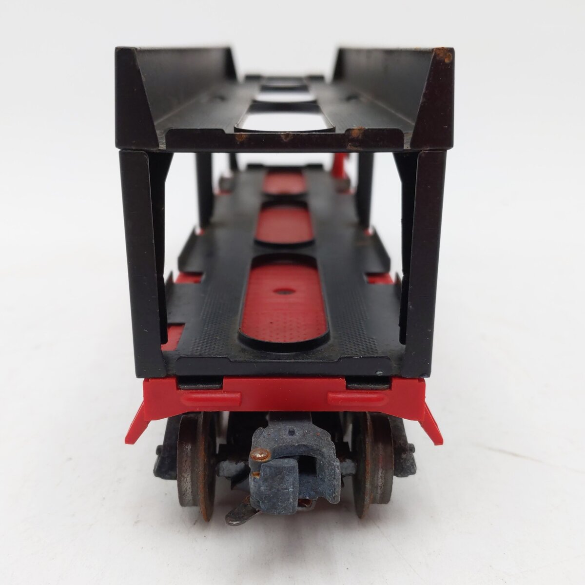 Lionel 6414 Vintage O Gauge Postwar Evans Autoloader with 4 Automobiles VG/Box