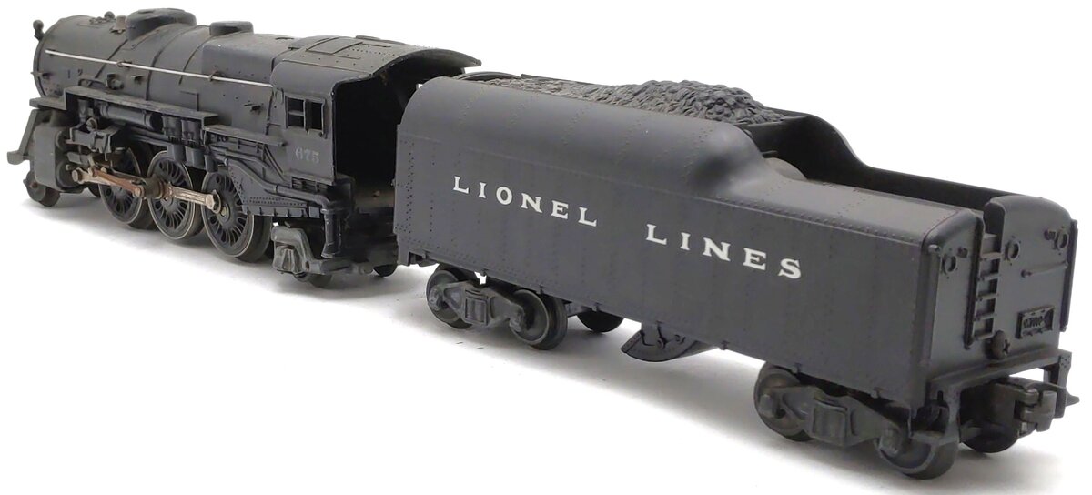 Lionel 675 Vintage O 2-6-4 K4 Pacific Die-Cast Steam Loco with 2046W Tender VG