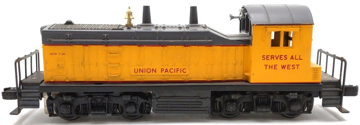 Lionel 613 Vintage O Union Pacific NW-2 Diesel Locomotive VG