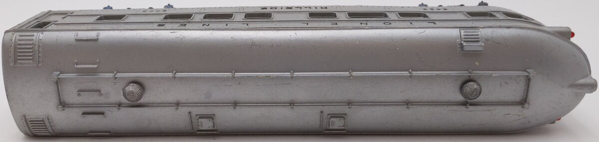 Lionel 2423 Vintage O Lionel Lines Hillside Lighted Observation Car w/Silvr Roof