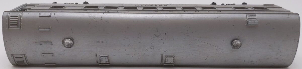 Lionel 2422 Vintage O Lionel Lines Chatham Lighted Pullman Car with Silver Roof VG