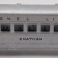 Lionel 2422 Vintage O Lionel Lines Chatham Lighted Pullman Car with Silver Roof VG