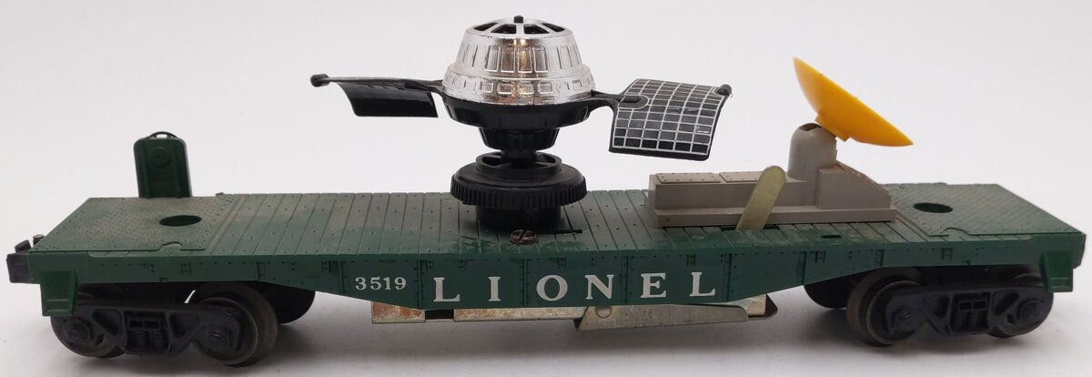 Lionel 3519 Vintage O Satellite Launching Car VG