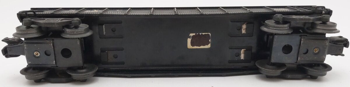 Lionel 6462 Vintage O New York Central Black Gondola w/ Barrel Load VG