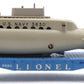 Lionel 3830 Vintage O Flatcar with Operating U.S. Navy Submarine VG