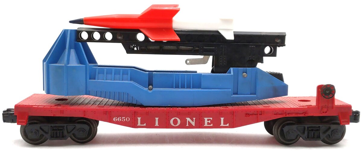 Lionel 6650 Vintage O IRBM Rocket Launcher VG