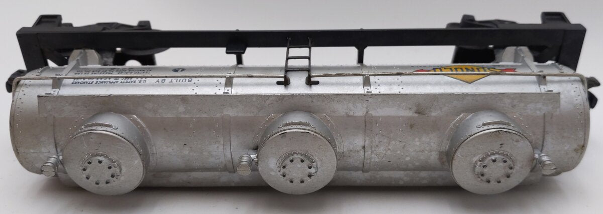 Lionel 6415 Vintage O Sunoco Triple Dome Tank Car VG/Box