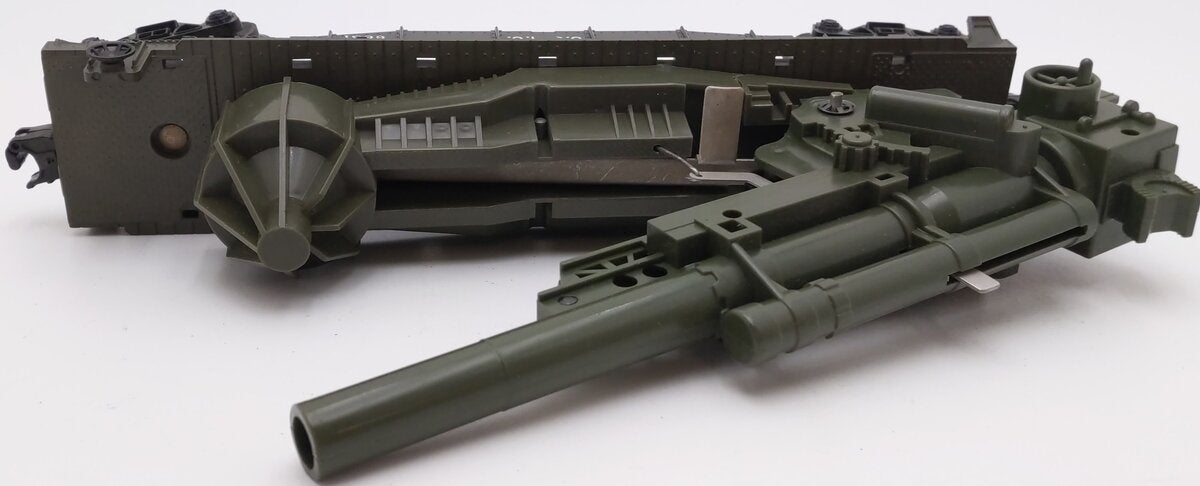 Lionel 6651 Vintage O USMC Olive Drab Cannon Car
