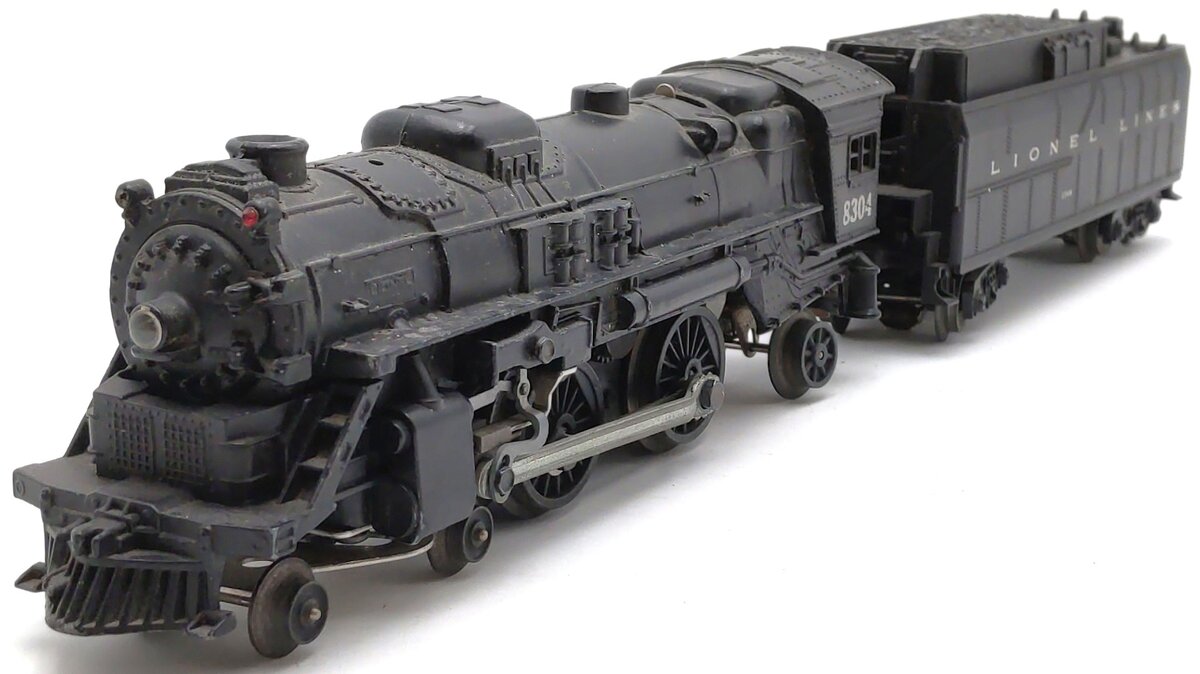 Lionel 6-8304 4-4-2 C&O Die-Cast Steam Locomotive & Tender #8304 VG