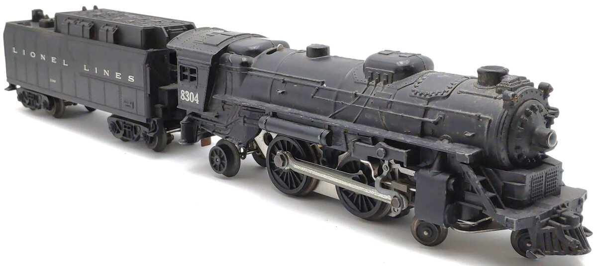Lionel 6-8304 4-4-2 C&O Die-Cast Steam Locomotive & Tender #8304 VG