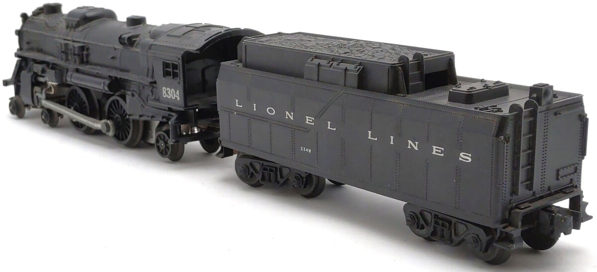 Lionel 6-8304 4-4-2 C&O Die-Cast Steam Locomotive & Tender #8304 VG