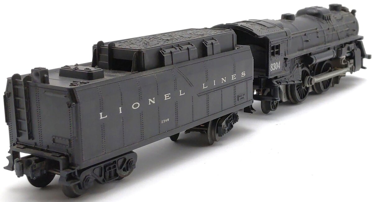 Lionel 6-8304 4-4-2 C&O Die-Cast Steam Locomotive & Tender #8304 VG