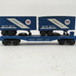 Lionel 6-16314 O Gauge Wabash Flatcar with Wabash Trailers #16314 EX