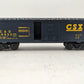 Lionel 6-16622 O Gauge CSX Boxcar with Red Flashing ETD EX