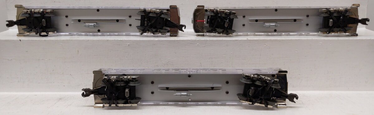 Lionel 6-29086 O Platinum Ghost Clear Shell Madison Passenger Cars (Set of 3) EX/Box