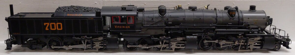 MTH 20-3101-1 O Virginian 2-8-8-8-2 Triplex Steam Locomotive & Tender #700 w PS2 EX/Box