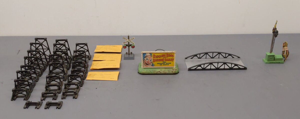 American Flyer Vintage S Postwar Accessories # 26782, 577, 760, 761 & 23571 [5] VG