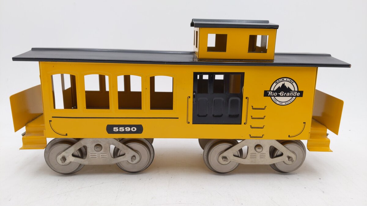 McCoy 5590 Standard Gauge Rio Grande Caboose EX