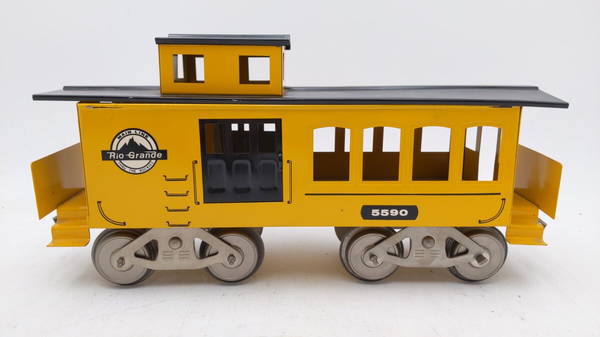 McCoy 5590 Standard Gauge Rio Grande Caboose EX