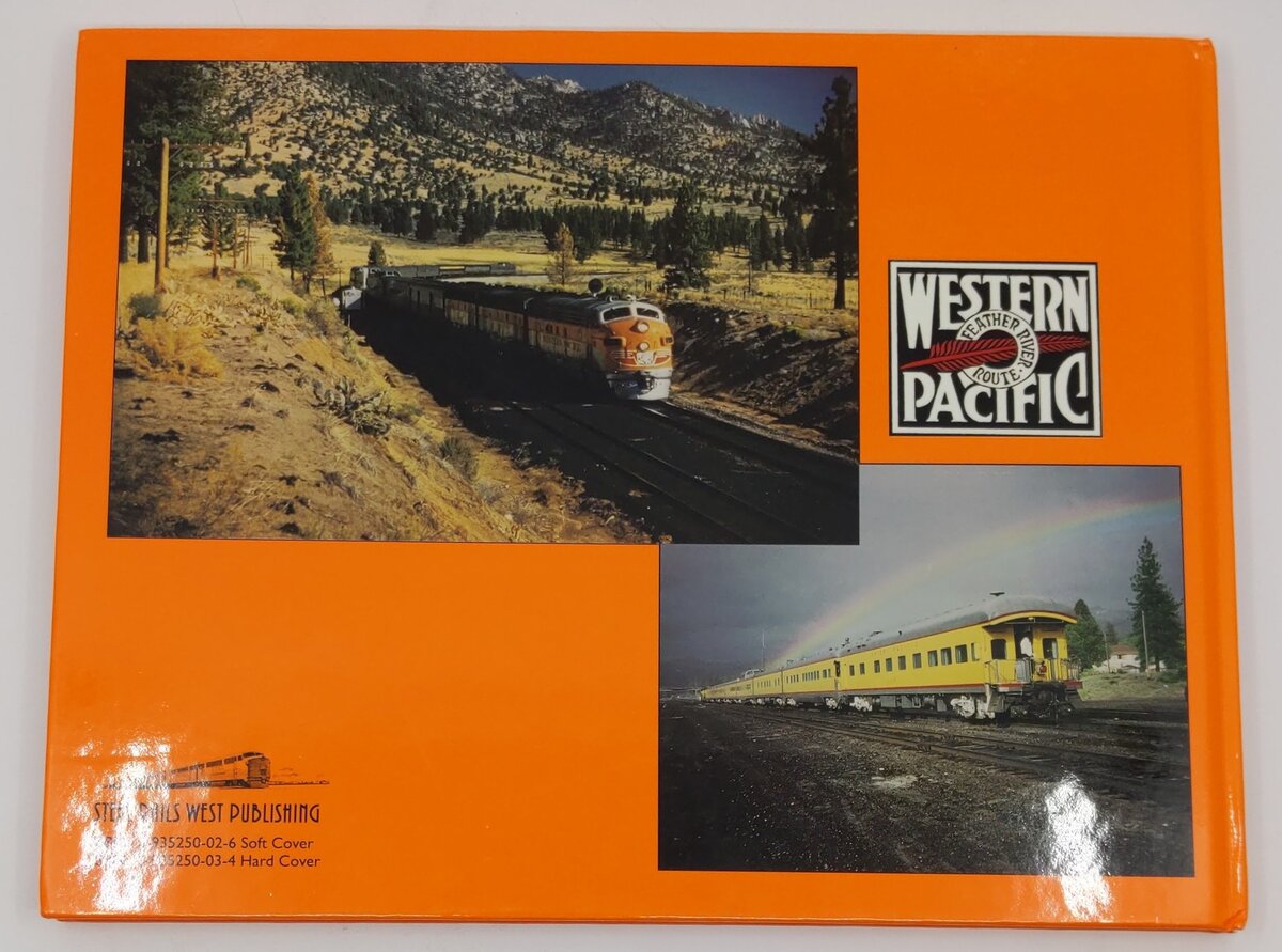 My Western Pacific Railroad Hardcover Book By Norman W. Holmes EX