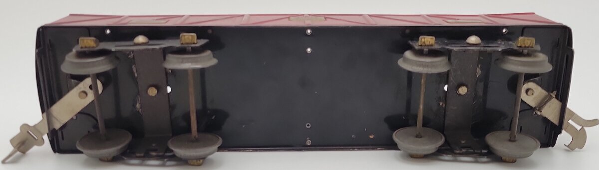 American Flyer 4007 Vintage Standard Wide Gauge Maroon Gondola VG