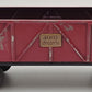 American Flyer 4007 Vintage Standard Wide Gauge Maroon Gondola VG